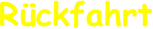Rückfahrt